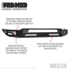 Westin 2019 Dodge Ram 1500 ( Excludes 1500 Classic & Rebel Models ) Pro-Mod Front Bumper - Text. Blk
