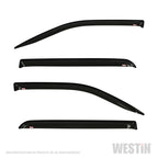 Westin 2019 RAM 1500 Crew Cab (Non Classic) Slim Wind Deflector 4pc - Smoke