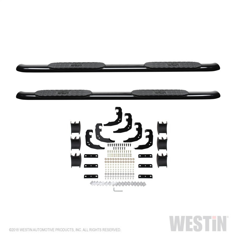 Westin 2019 Ram 1500 Crew Cab (Excl. 1500 Classic) PRO TRAXX 4 Oval Nerf Step Bars - SS - Black