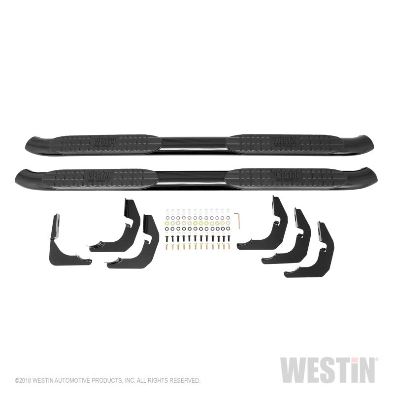 Westin 2019 Ram 1500 Crew Cab (Excl. 1500 Classic) PRO TRAXX 4 Oval Nerf Step Bars - SS - Black
