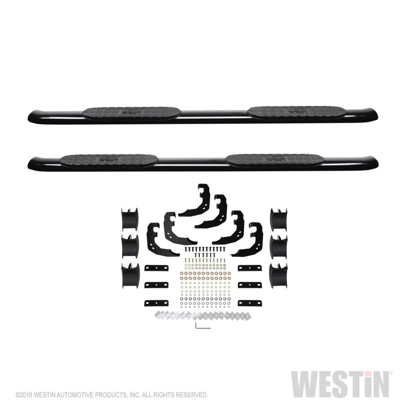 Westin 2019 Ram 1500 Crew Cab (Excl. 1500 Classic) PRO TRAXX 4 Oval Nerf Step Bars - SS - Black