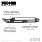 Westin 2020 Chevrolet Silverado 2500/3500 Pro-Mod Front Bumper - Textured Black