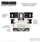 Westin 2020 Chevrolet Silverado 2500/3500 Pro-Mod Front Bumper - Textured Black