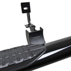 Westin 2020 Chevy Silverado 2500/3500 Crew Cab (8ft Bed) PRO TRAXX 5 Oval W2W Nerf Step Bars - Black