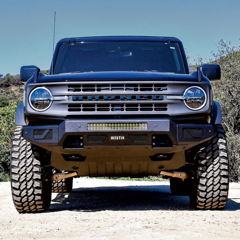 Westin 21-25 Ford Bronco Pro-Mod Front Bumper - Textured Black
