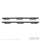Westin/HDX 07-19 Chevy Silv 2500/3500 Crew (8ft) (Excl Dually) Drop WTW Nerf Step Bars - Blk
