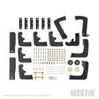 Westin/HDX 09-18 Dodge/Ram 1500 Crew Cab (5.5ft Bed) Drop Wheel to Wheel Nerf Step Bars - Txt Black