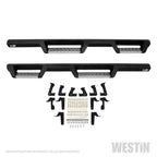 Westin/HDX 2018 Jeep Wrangler JL Unlimited Drop Nerf Step Bars - Textured Black