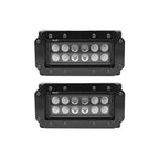 Westin HDX Flush Mount B-FORCE LED Light Kit (Set of 2) w/wiring harness - Black