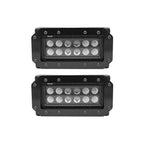 Westin HDX Flush Mount B-FORCE LED Light Kit (Set of 2) w/wiring harness - Black