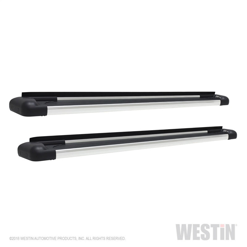 Westin SG6 Polished Aluminum Running Boards 85.5 in - Polished