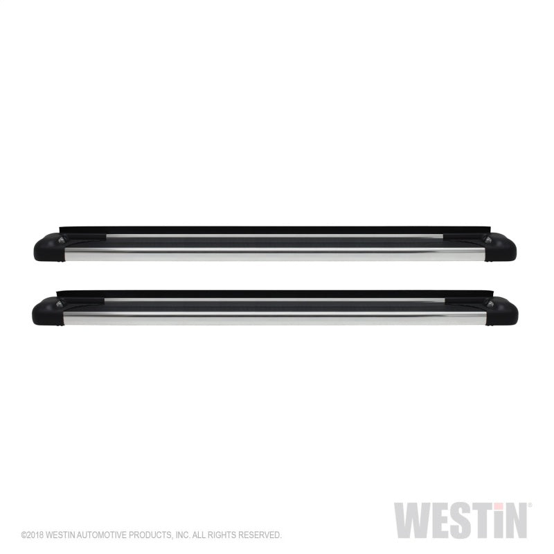 Westin SG6 Polished Aluminum Running Boards 85.5 in - Polished