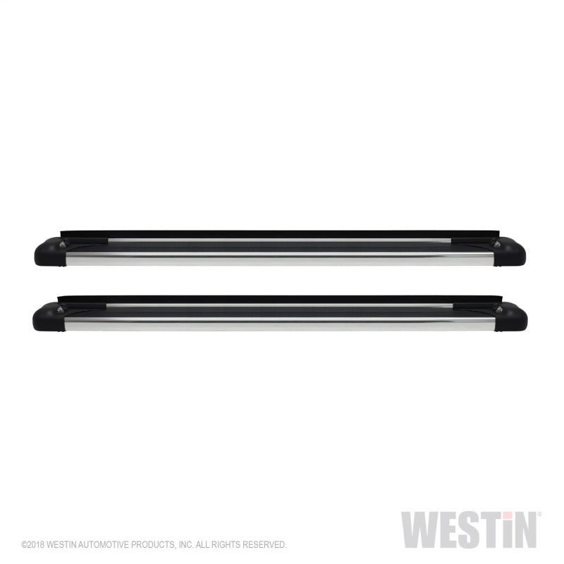 Westin SG6 Polished Aluminum Running Boards 85.5 in - Polished