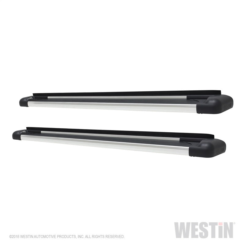 Westin SG6 Polished Aluminum Running Boards 85.50 in - Polished