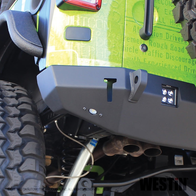 Westin Universal LED Rock Light Kit - 4 Lights - 14ft 9in Wiring Harness & Switch - Black