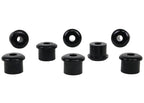 Whiteline 10/65-73 Ford Mustang Rear Spring Eye Rear and Shackle Bushings (35mm OD/15mm ID)