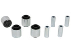 Whiteline Plus 5/95-03 Infiniti QX4 / 8/86-8/95 Pathfinder Rear Trailing Arm - Upper & Lwr Bushing