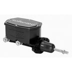 Wilwood Compact Tandem Master Cylinder - 15/16in Bore - w/Pushrod (Black) Wilwood Brake Master Cylinder