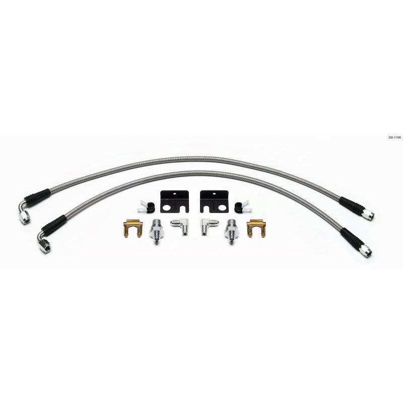 Wilwood Flexline Kit 01-Up Honda Fit Wilwood Brake Line Kits