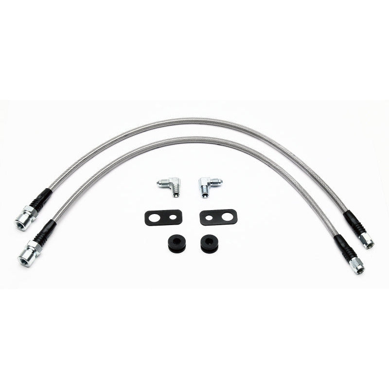 Wilwood Flexline Kit 2002 Mitsubishi Lancer w/ Forged Dynalite Front Caliper Wilwood Brake Line Kits