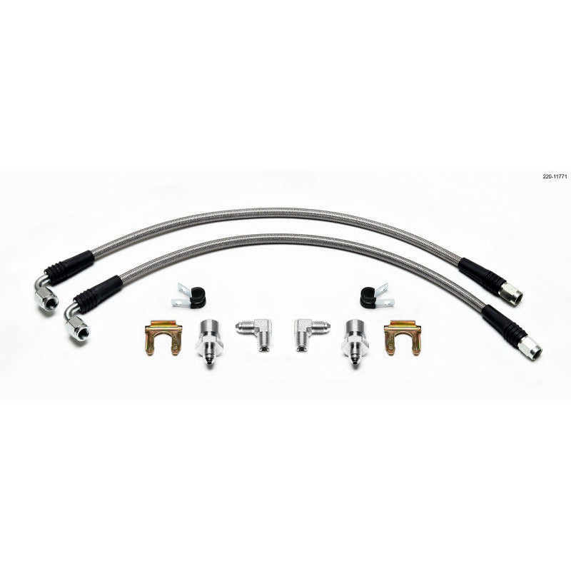 Wilwood Flexline Kit 2006-10 Magnum/Chrger/Challngr/300C Front Wilwood Brake Line Kits