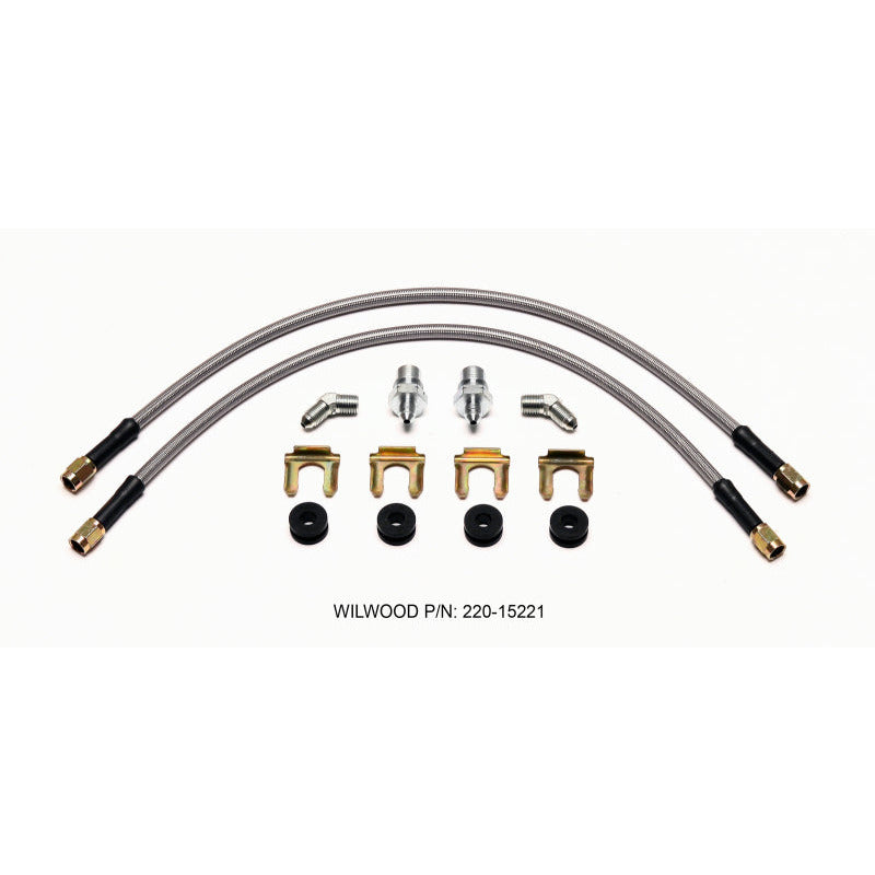 Wilwood Flexline Kit 2014-2015 Mini Cooper Rear Wilwood Brake Line Kits