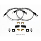 Wilwood Flexline Kit 30 inch -3 3/8-24 IF 1/8 NPT 90 Degree Wilwood Brake Line Kits