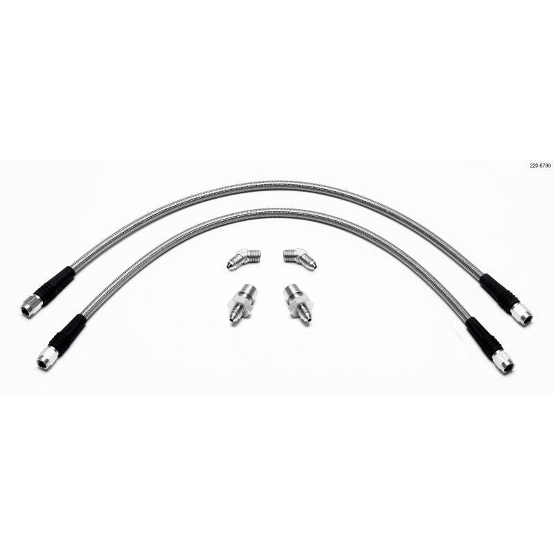 Wilwood Flexline Kit E36 BMW M3 w/ SL4 or SL6 Front Caliper Wilwood Brake Line Kits