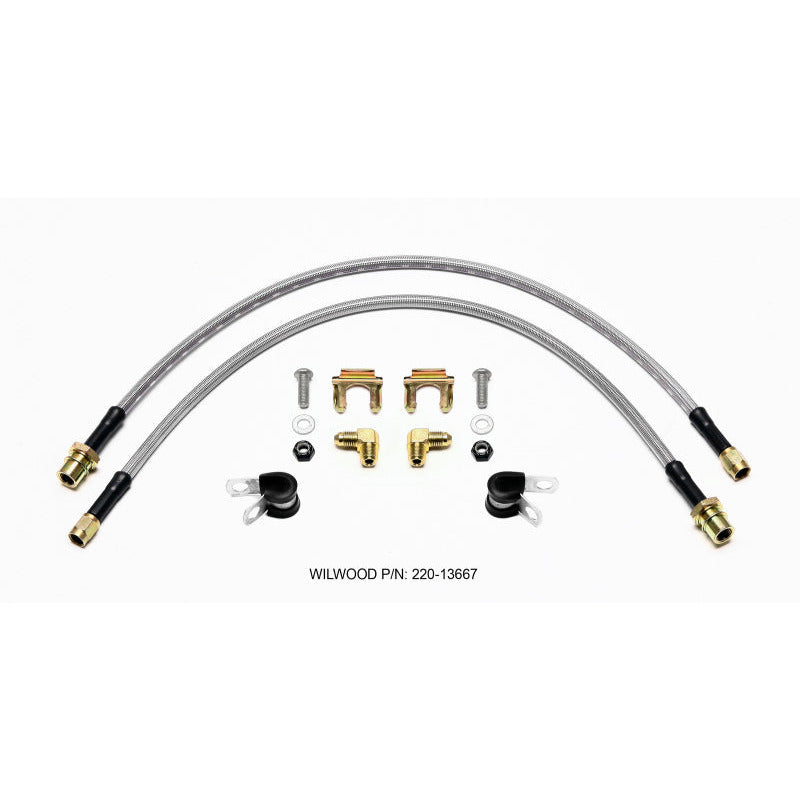 Wilwood Flexline Kit Front 03-UP Mazda 3 Wilwood Brake Line Kits