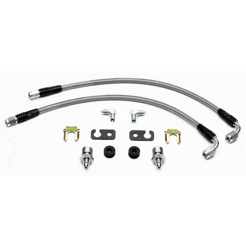 Wilwood Flexline Kit Front 2008 Toyota Matrix w/ SL6 Caliper Wilwood Brake Line Kits