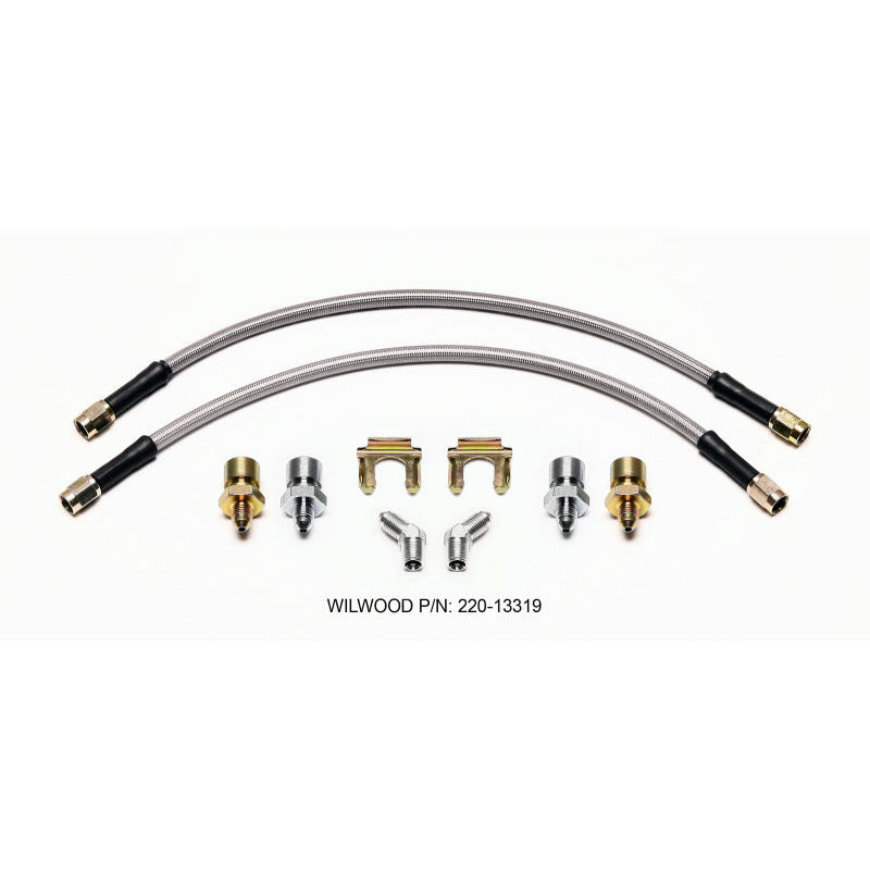 Wilwood Flexline Kit Front Bronco 66-77 Wilwood Brake Line Kits