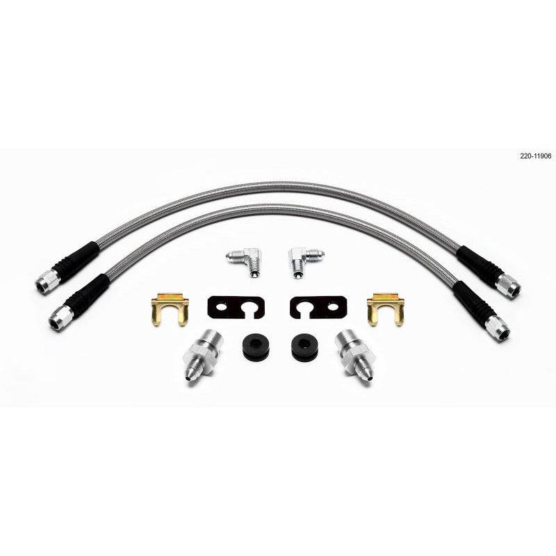 Wilwood Flexline Kit Front Fiesta Wilwood Brake Line Kits