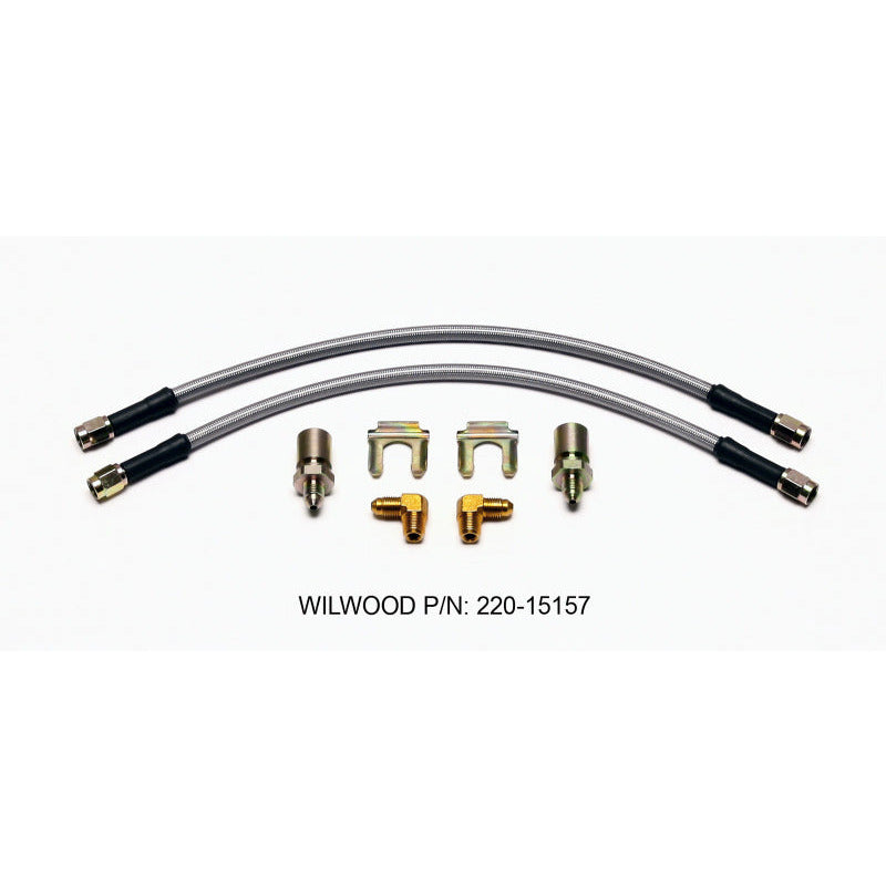 Wilwood Flexline Kit Front MG-TD 50-53 Wilwood Brake Line Kits