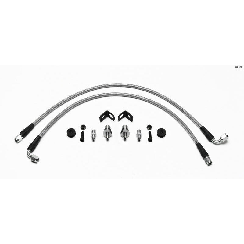Wilwood Flexline Kit Front Mitsubishi EVO VIII Wilwood Brake Line Kits