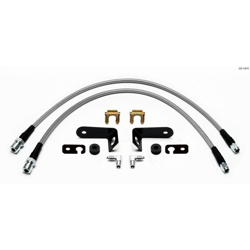 Wilwood Flexline Kit Honda CRZ 2011-up Front Wilwood Brake Line Kits