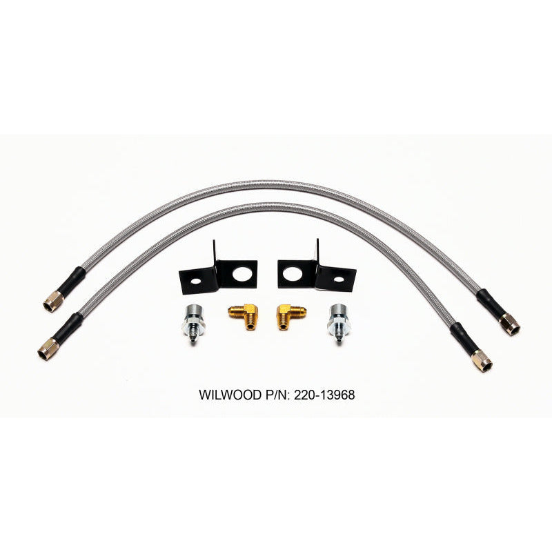 Wilwood Flexline Kit Rear 07-Up Jeep JK Wilwood Brake Line Kits