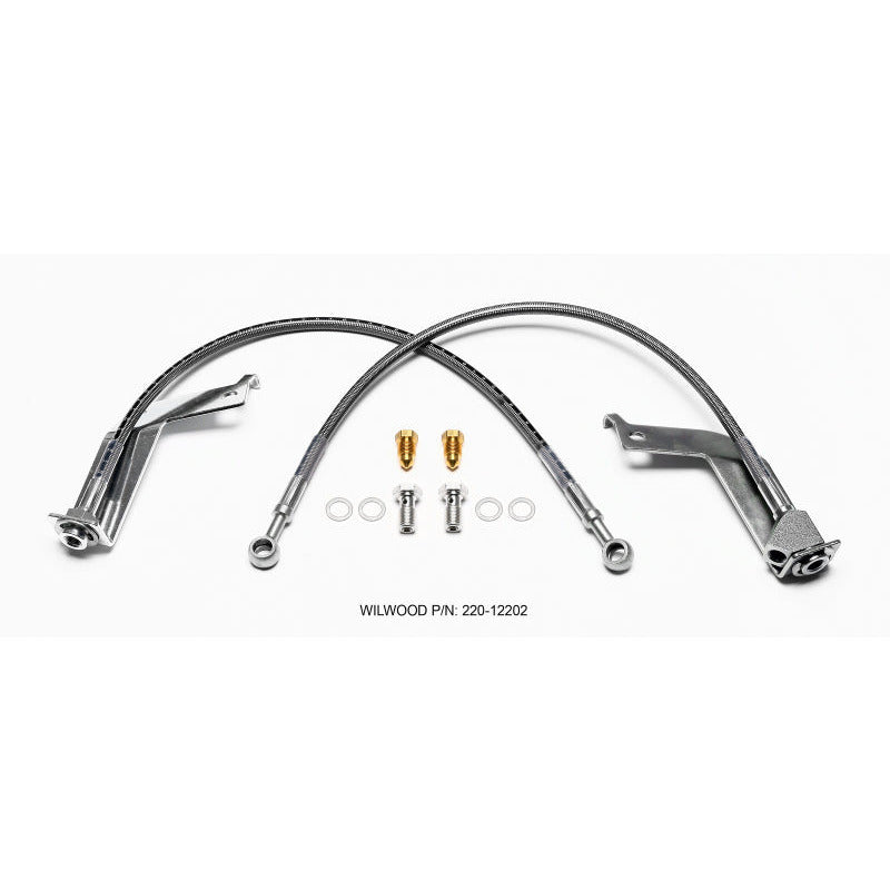 Wilwood Flexline Kit Rear 99-04 Ford Mustang GT Wilwood Brake Line Kits