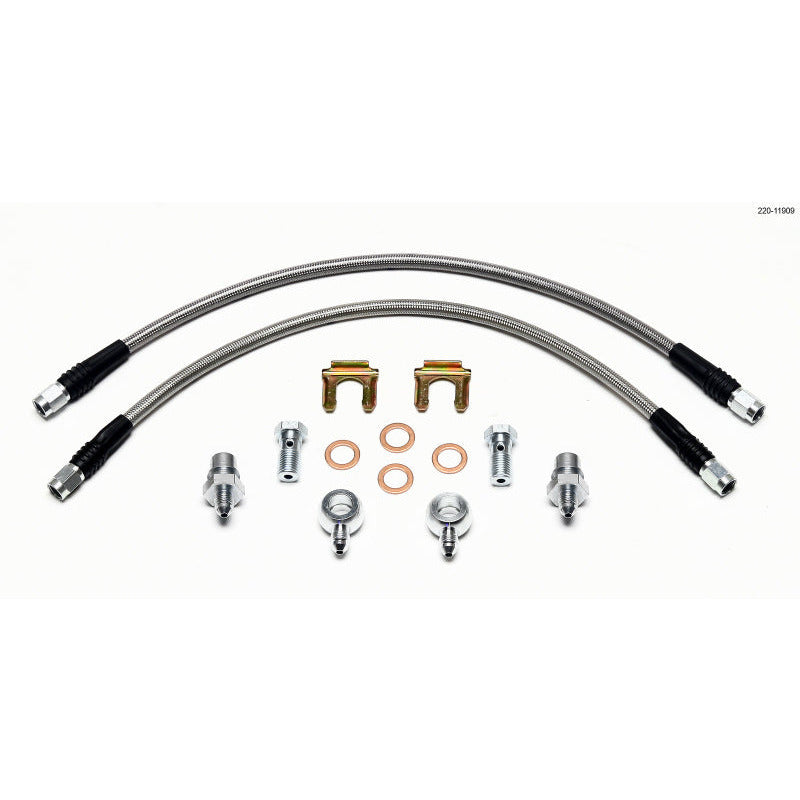 Wilwood Flexline Kit Rear Fiesta Wilwood Brake Line Kits