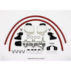 Wilwood Tandem Remote Master Cylinder - 1in Bore Ball Burnished Wilwood Brake Master Cylinder