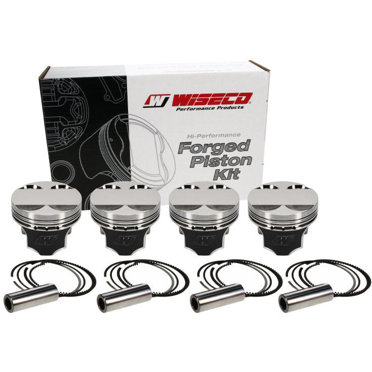 Wiseco 93-01 Honda Civic Si B16A 1.176 X 81.25MM Piston Kit Wiseco Piston Sets - Forged - 4cyl