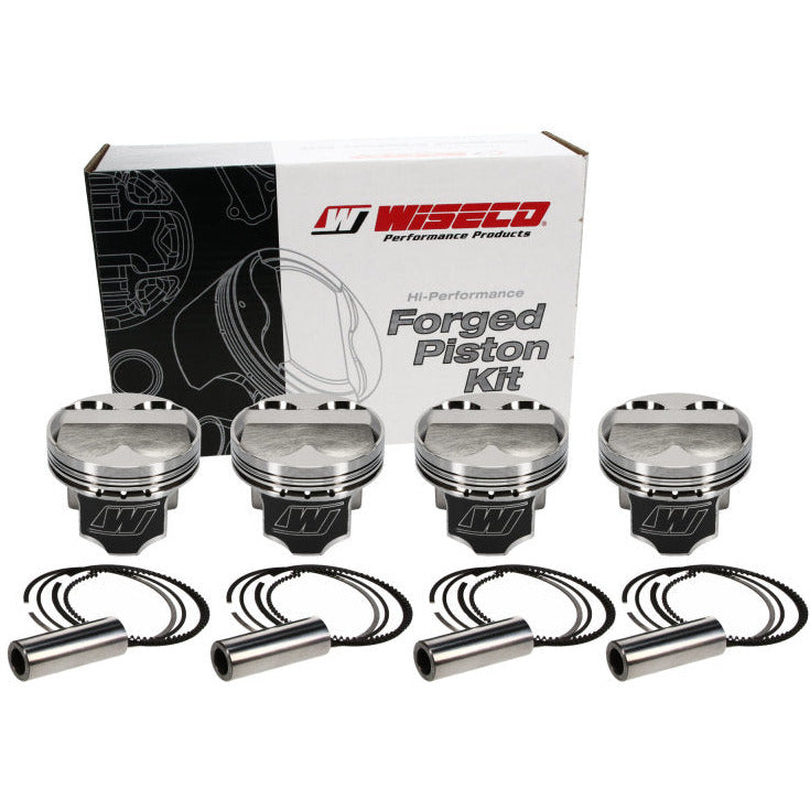 Wiseco AC/HON B 4v DOME +8.25 STRUT 8100XX Piston Kit Wiseco Piston Sets - Forged - 4cyl