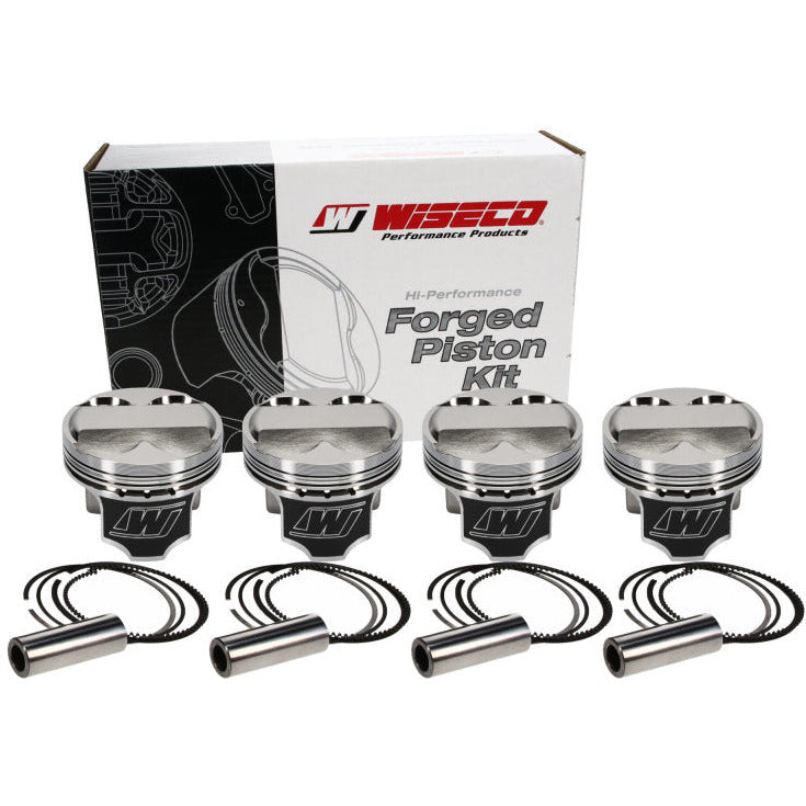 Wiseco Acura 4v DOME +5cc STRUTTED 81.0MM Piston Kit Wiseco Piston Sets - Forged - 4cyl