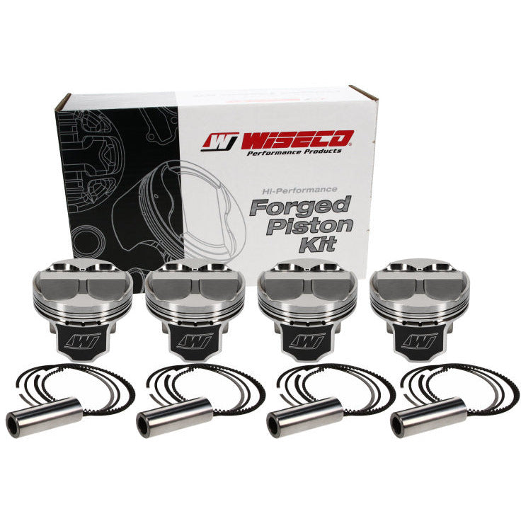 Wiseco Acura 4v Domed +8cc STRUTTED 88.0MM Piston Kit Wiseco Piston Sets - Forged - 4cyl