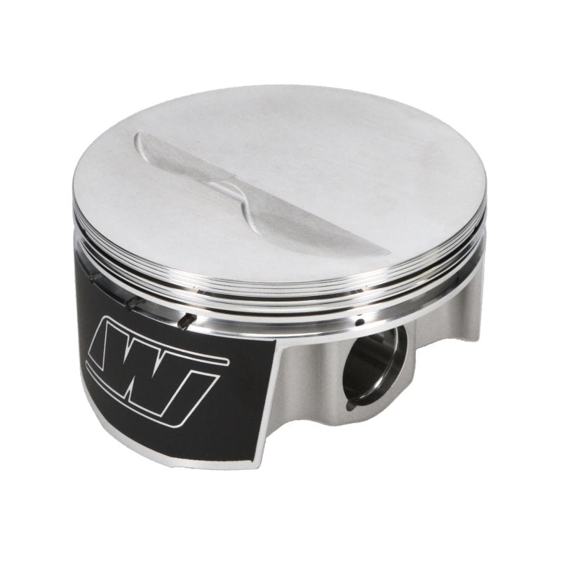 Wiseco Chevy SB 350 4.040in Bore 1.550in Comp Ht 3.480i Stroke 5.700in Rod -5cc Dish Flat Top Piston Wiseco Piston Sets - Forged - 8cyl