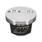 Wiseco Chevy SB 350 4.040in Bore 1.550in Comp Ht 3.480i Stroke 5.700in Rod -5cc Dish Flat Top Piston Wiseco Piston Sets - Forged - 8cyl
