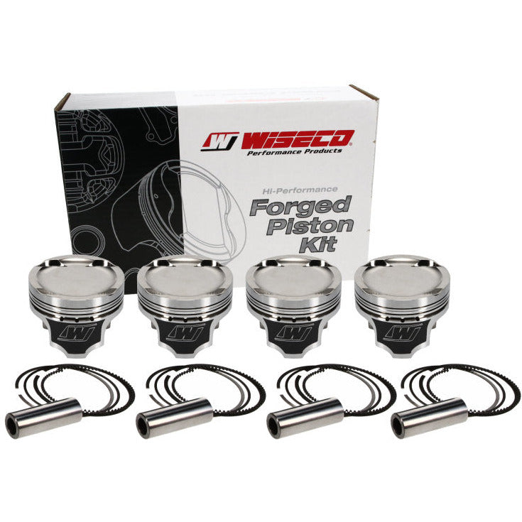 Wiseco Honda B18C1/C5 -8cc Dish 81.5mm 9:1 CR Piston Shelf Stock *Single Piston Only* Wiseco Pistons - Forged - Single