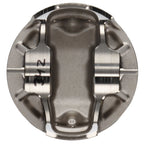 Wiseco Mitsu Evo 4-9 4G63 Asymmetric Skirt Bore 86.00mm - Size +.040  - CR 9.5 Piston Set Wiseco Piston Sets - Forged - 4cyl