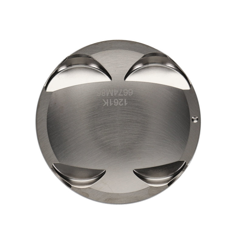 Wiseco Mitsubishi 4G63 2.0L Gen 2 w/ 156mm Long Rod 86mm Bore +.040 Oversize Dish Piston Wiseco Piston Sets - Forged - 4cyl