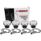 Wiseco Mitsubishi 4G63 7-Bolt -4cc FT 9.5:1 Comp Pistons - Set of 4 Wiseco Piston Sets - Forged - 4cyl