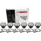 Wiseco Nissan 04 350Z VQ35 4v Dished -10cc 95.5 Piston Shelf Stock Kit Wiseco Piston Sets - Forged - 6cyl